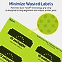 Avery Laser/Inkjet Multipurpose Decorative Edge Labels, 2" x 3", Bright Green, 320/Pack (94267)~#|#~876D8182-6040-4AEB-A5A7505F82FA4373_sc7