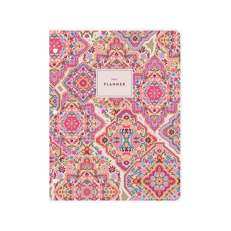 2025 Blue Sky Amalia 8.5" x 11" Monthly Planner, Plastic Cover, Multicolor (152534) image 1