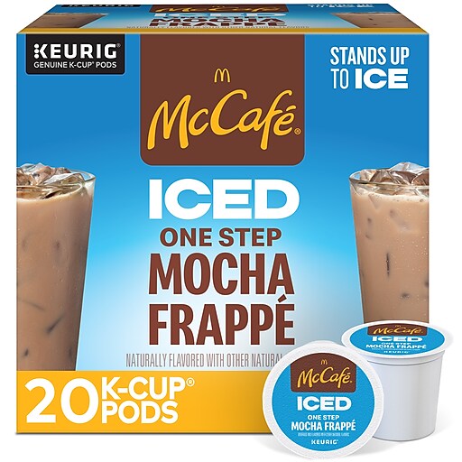 McCafe Mocha Frappe Iced Coffee Keurig® K-Cup® Pods, Medium Roast, 20/Box  (5000372394) | Staples