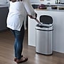 iTouchless SensorCan Stainless Steel Sensor Trash Can with AbsorbX Odor Control System, Silver, 13 gal. (ITOS13B)~#|#~8770F5E4-E1ED-40C0-9F77ED9616B22475_sc7