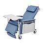 Viva Comfort Leather Bariatric 3-Position Geri Chair Recliner with Front Tray and Casters, Blue (ADIME915-01-T-BLU-KIT)~#|#~877233F2-5A2B-4E12-AB0D14ADD75475F8_sc7