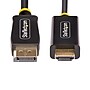 StarTech 10' Active DisplayPort to HDMI Adapter Cable, Male to Male, Black (10F-DP-HDMI-4K60-HDR)~#|#~8774BF46-0EF6-4026-B71B64ADAFC65E2F_sc7