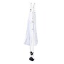 Household Essentials 1-Section Rolling Hamper, Canvas, White (HE1115)~#|#~877AFA74-F42C-4F62-947D36685A86F0E4_sc7