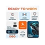 Delton G37 Wireless Ergonomic Optical Gaming Mouse, Black (DMGAM37ERG)~#|#~877B606F-6F22-4D2F-B1AAB9BCDDB300D2_sc7