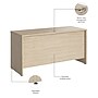 Bush Business Furniture Studio C 60"W Credenza Desk, Natural Elm (SCD360NE)~#|#~877EFD66-BE0B-459D-A2346CB683E51DC1_sc7