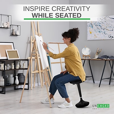 Uncaged Ergonomics Armless Wobble Active Sitting Balance Stool