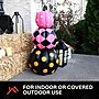 Haunted Hill Farm 2.4-Ft. Polka Dot Checkerboard Summerween Pumpkin Stack Halloween Decoration (HHRS028-0PMP-MLTSW)~#|#~8780B2D5-E83A-4210-BD6D27DD12D72BF2_sc7