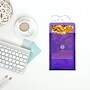 JAM Paper Premium Plastic Filing Envelope with Button & String Closure, 6 1/4" x 9 1/4", Purple, 3/Pack (472B1PUX3)~#|#~87858182-2698-4B75-946A466F9140DD54_sc7