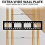 Mount-It! Heavy-Duty Tilt TV Wall Mount, Fits 43" to 90" TVs, Holds 220 lbs., Black (MI-2303L)~#|#~87860F93-0EB2-4FC4-82590C1C9ED69242_sc7