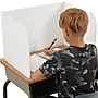Classroom Products Foldable Cardboard Freestanding Privacy Shield, 13"H x 20"W, White, 20/Box (1320 WH)~#|#~8789F463-BA66-4FC9-B13A5FD1D09ED307_sc7