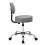 Boss Caressoft Armless Medical Stool with Backrest, Gray (B245-GY)~#|#~878C1A78-C3FF-4B27-A6872BB159C24BEB_sc7
