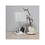 Simple Designs LED Multiuse Table Lamp, White (LT1110-WOW)~#|#~878FBF8C-B640-468D-A4E2D0C4801A14A0_sc7