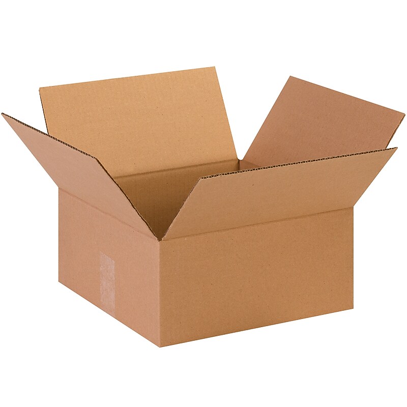 13" x 13" x 6" Shipping Boxes, 32 ECT, 25/Bundle (BS131306) image 1