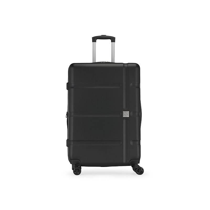 Bond Street Panoramic 30.5" Hardside Suitcase, 4-Wheeled Spinner, Black (HLG7528BS-BLACK) image 1