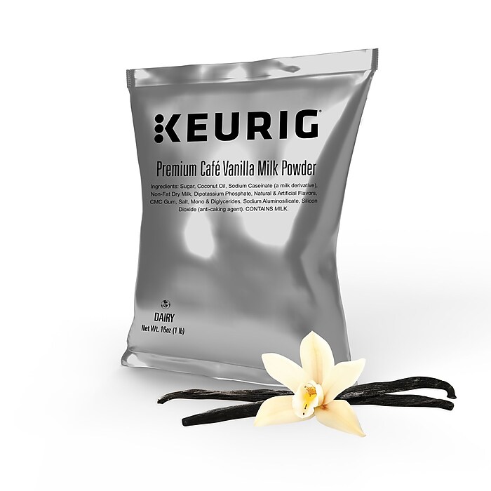 Keurig® Premium Cafe French Vanilla Powdered Creamer, 16 oz., 12