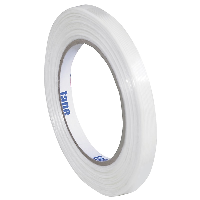 Tape Logic 1400 Strapping Tape, 0.37" x 60 yds., 3" Core, Clear, 96/Carton (T9121400) image 1