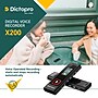 Dictopro X200 Voice Activated Digital Recorder, 32GB, White (X200)~#|#~879C479C-0A24-4BFF-BE3A0E1EE4C4DA6C_sc7