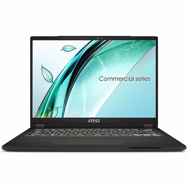MSI Commercial Series 14" Laptop, Intel Core i7-13700H 2.4 Ghz, 32GB RAM, 1TB SSD, Windows 11 Pro image 1