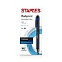 Staples Postscript Retractable Ballpoint Pens, Fine Point, Blue Ink, Dozen (18266)~#|#~87A3C83D-6191-4289-9A87C6352323DDE4_sc7
