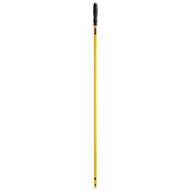 Rubbermaid Hygen 58" Aluminum Wet Mop Handle, Yellow (FGQ75000YL00) image 1