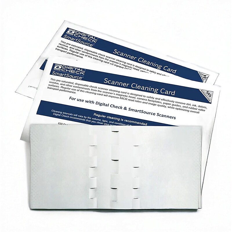 Digital Check Cleaning Cards with Waffletechnology, 15/Box (KWDCC-CS1B15WS) image 1