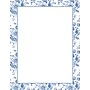Great Papers Blue Toile Floral Everyday Letterhead, Multicolored, 50 Sheets/Pack (2025010)~#|#~87C2EE07-E479-4065-94E943C777EA5BDE_sc7