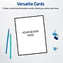 Avery Double Black Border Matte Blank Card, White, 20/Pack (S00-DMA)~#|#~87C6B898-E1FC-4D35-95A505E50961E4BF_sc7