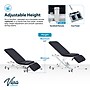 Viva Comfort XRO 3-Section Electric Height and Back Adjustable Exam Table, 600 lb Capacity, Black (ADI903-21-BLK-MK)~#|#~87CC31DE-BB41-4BC5-84CEA18D7F081701_sc7