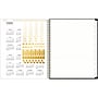 2025 Blue Sky Day Designer Swiss Dot 8.5" x 11" Weekly Planner, Plastic Cover, Black/Gold (148134)~#|#~87D367E8-D2D6-4E17-BBDEB7558EF7653E_sc7