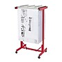 AdirOffice Blueprint Metal Mobile File Cart with Lockable Wheels, Red (615-RED)~#|#~87D53E26-05CB-4700-95E8425CCC595CD4_sc7