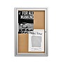Staples Enclosed Cork Display Board, Aluminum Frame, 3' x 2' (ST61261)~#|#~87D5E7F2-F189-48F4-B8DE0D17D10AB1FB_sc7