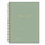 2025-2026 Blue Sky Sincerely Jules Sincerely Sage 5.875" x 8.65" Academic Weekly & Monthly Planner, Plastic Cover, Green~#|#~87D7930A-4FBD-4B93-B6B03D6C235A2E09_sc7