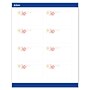 Avery Silver-Holly Sparkles Matte Blank Card, White, 80/Pack (S00-FHR)~#|#~87D8C372-267F-405E-9EE7086E53CF4363_sc7