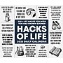 Life Hacks Desk Calendar 2025 