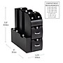 Mind Reader 11-Compartment Plastic Coffee Organizer, Black (CAD01-BLK)~#|#~87DD598C-0AD8-4944-82B8B4894D745CE7_sc7