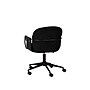 Linon Home Decor Products Karri Armless Polyester Swivel Computer and Desk Chair, Black (178538BLK01U)~#|#~87DE73A1-5C5A-4D1F-B7329082F1145457_sc7