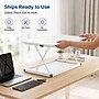 Uncaged Ergonomics CHANGEdesk 27.5"W Mini Desktop Standing Desk Converter, White (CDMM-W)~#|#~87DF04AA-EC77-4376-83EC74BD1707795F_sc7