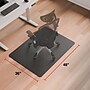 Staples Office Chair Mat, Black Floor Mats, Hard Floors, Textured Underside, 48 x 36 Inch, Smooth Glide~#|#~87DF0D3E-6076-4913-B76668529450CACD_sc7