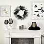 Nearly Natural Halloween Ghost and Bats Twig Wreath, 22" (W1204)~#|#~87E095E3-0770-4964-909C46A1C4C2B5FB_sc7