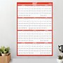 2027 Staples 48" x 32" Yearly Dry Erase Wall Calendar, Reversible, Red (ST56781-27)~#|#~87F16481-757F-4EC3-B9AA859C87ECCD44_sc7