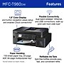 Brother INKvestment Tank MFC-T980DW Wireless Color All-In-One Supertank Printer, Up to 3 Years of Ink Included~#|#~87F3A0E3-0152-4BDE-8ABAE973EEB283CE_sc7