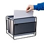 Mind Reader Hanging File Folder Organizer, Black (BOXFILE-BLK)~#|#~87F4B9A3-7B25-4D88-B41C523BD4D50A18_sc7