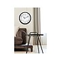 Infinity Instruments Bromidic Wall Clock, 16"Dia. (20311BK-4556)~#|#~87F8AE67-0DCF-4A7F-AA670184DA02A8C9_sc7
