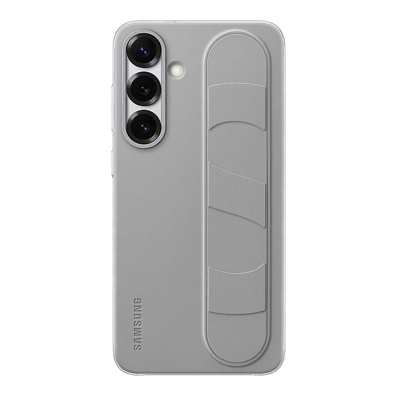 Samsung Standing Grip Phone Case for Galaxy S25+, Gray (EF-GS936CJEGUS) image 1