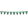 Beistle Soccer/Football Double-Sided Pennant Streamer, 7.5" x 8', Green, 3/Pack (53425)~#|#~87FBAB18-ED8E-4A61-81F58534CC715AAE_sc7