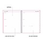 2026-2027 Blue Sky 8" x 11" Academic Year Weekly & Monthly Planner, Plastic Cover, Pink Pocket (161398)~#|#~87FE011C-72A7-442C-8C83D2FF04289BD3_sc7