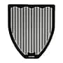 Coastwide Professional™ Urinal Floor Mat, 17.5" x 20.5", Black, 6/Carton (CW24767)~#|#~880BF55E-24DA-48E6-9A8980A205E7B9C3_sc7