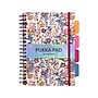 Pukka Pad Bloom 5-Subject Subject Notebooks, 6.9" x 9.8", College Ruled, 100 Sheets, Assorted Colors, 3/Pack (9494-BLM(ASST))~#|#~8810B67D-27EA-4EC5-840FD530F7945EE0_sc7