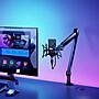 Mount-It! Full Motion Microphone Boom Arm for 3/8" & 5/8" Mic Mounts, Holds up to 2.2 lbs., Matte Black (MI-7611)~#|#~881A8E5B-858F-4315-80F9879C77E72782_sc7