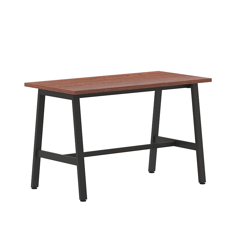 Flash Furniture Redmond 48"W x 24"D Conference Table, Laminate, Walnut (MTM4824WLTABF) image 1